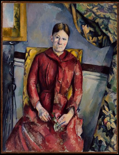 Madame Cézanne von Paul Cézanne